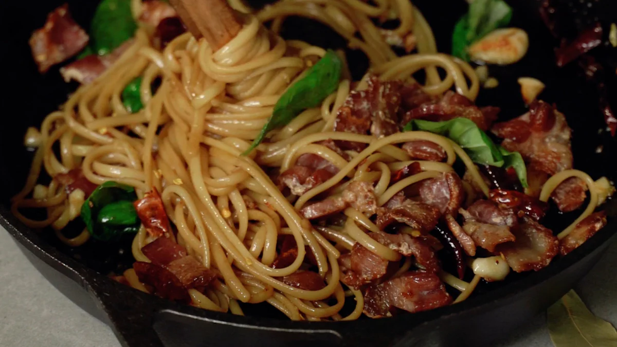 Cooking the Spaghetti in the Air Fryer