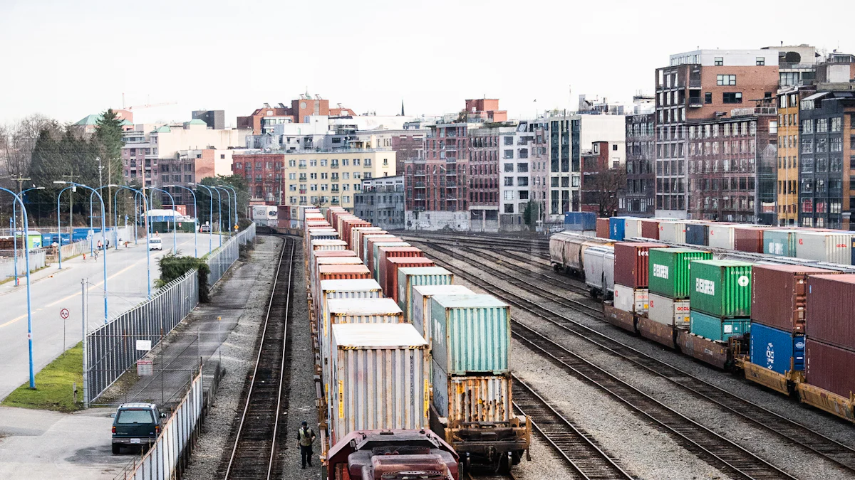 Building a Railway Logistics Park Information System from Scratch