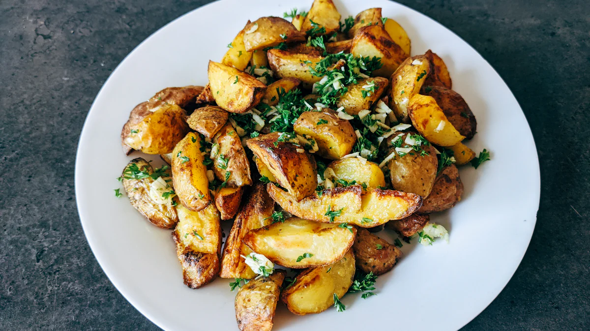 Çıtır Lezzetler: Hava Fritözünde Kolayca Doğranmış Patates Pişirmek