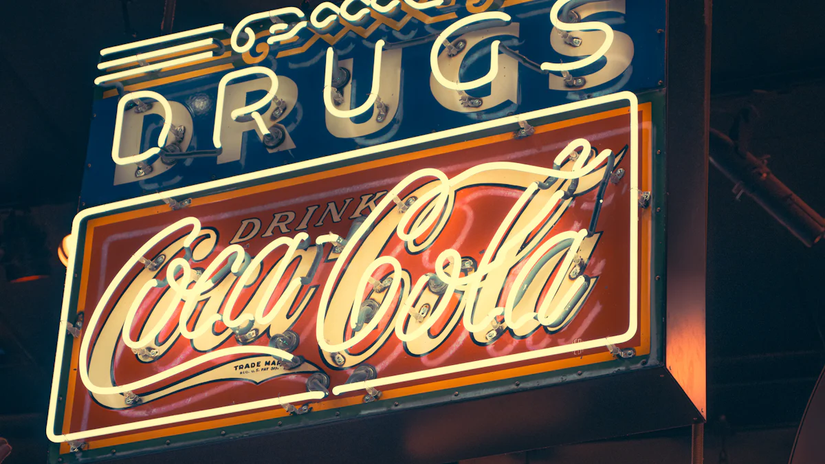 Classic Neon Coca Cola Sign
