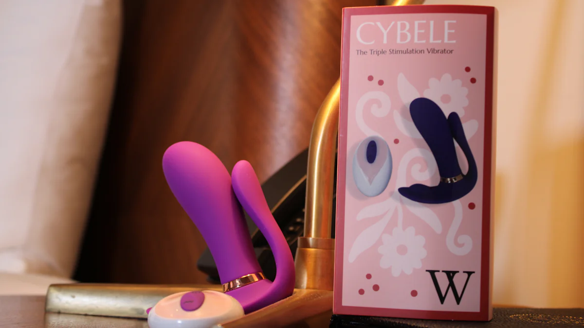 Overview of KissSelf Triple Stimulation Vibrator