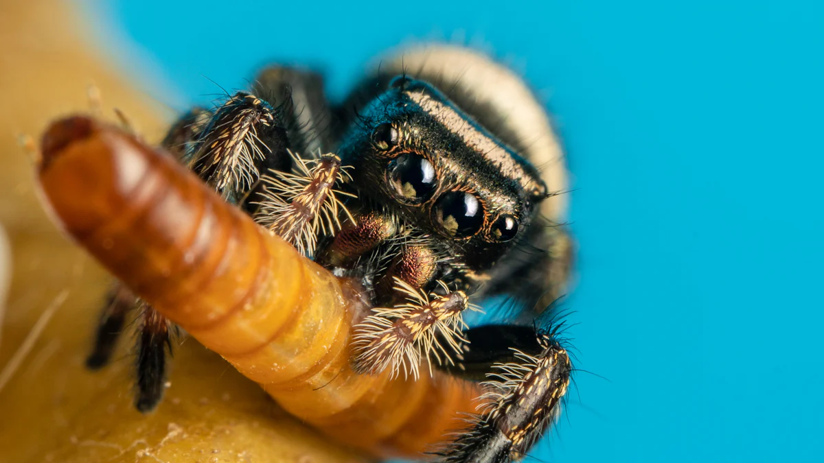 Spiders Mealworms: Dietary Habits and Characteristics