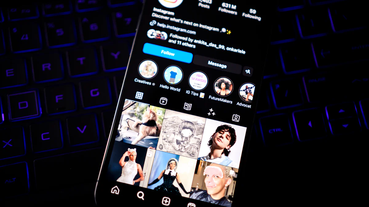Comment taguer dans une story