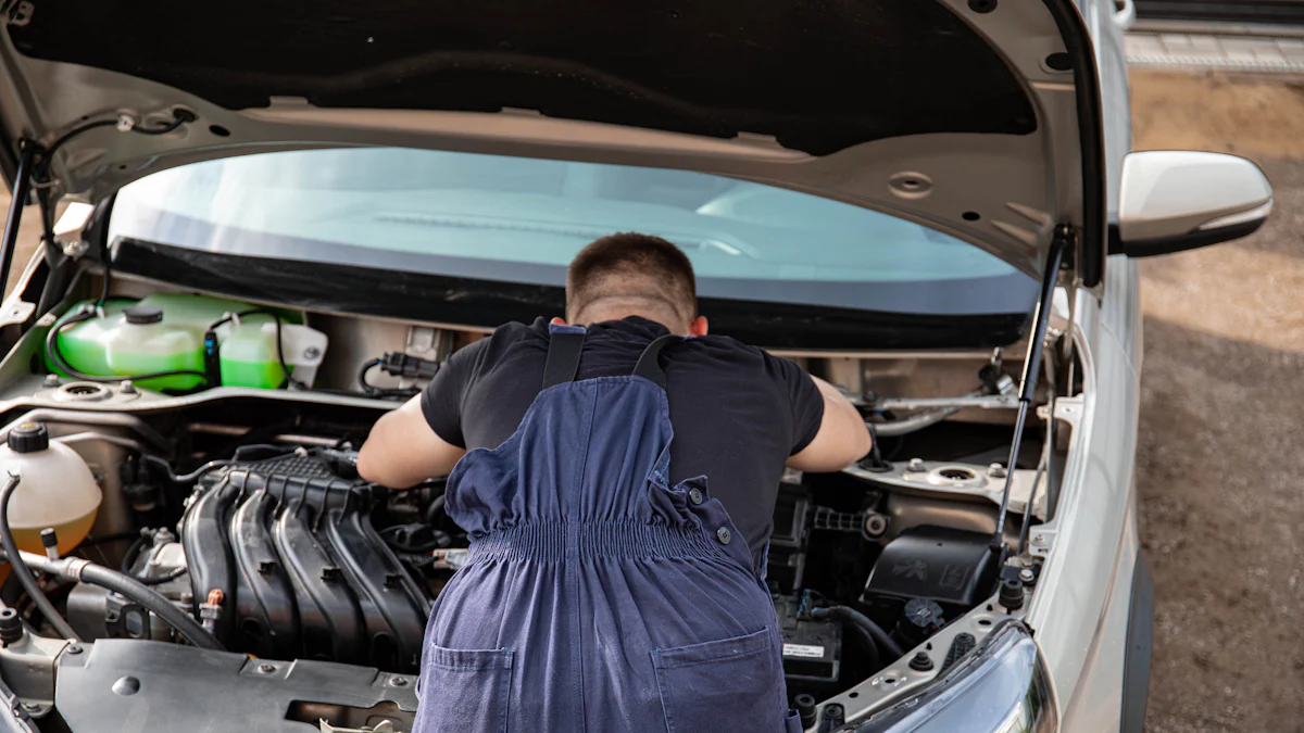 Removing the Old Exhaust Manifold