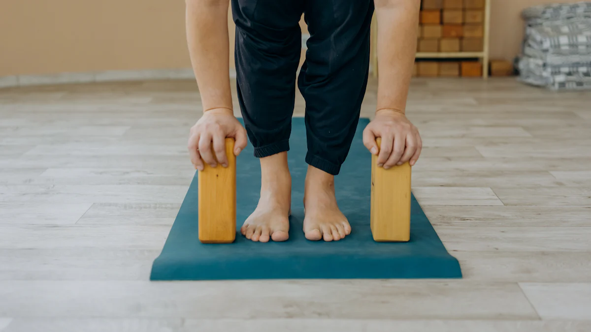 Wie man Yoga-Blöcke für den Rücken richtig einsetzt