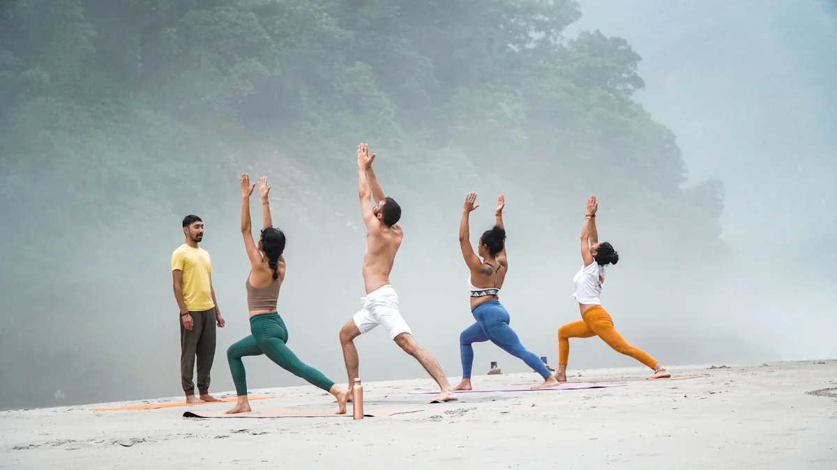 How to Master 4 Person Yoga Poses with Friends