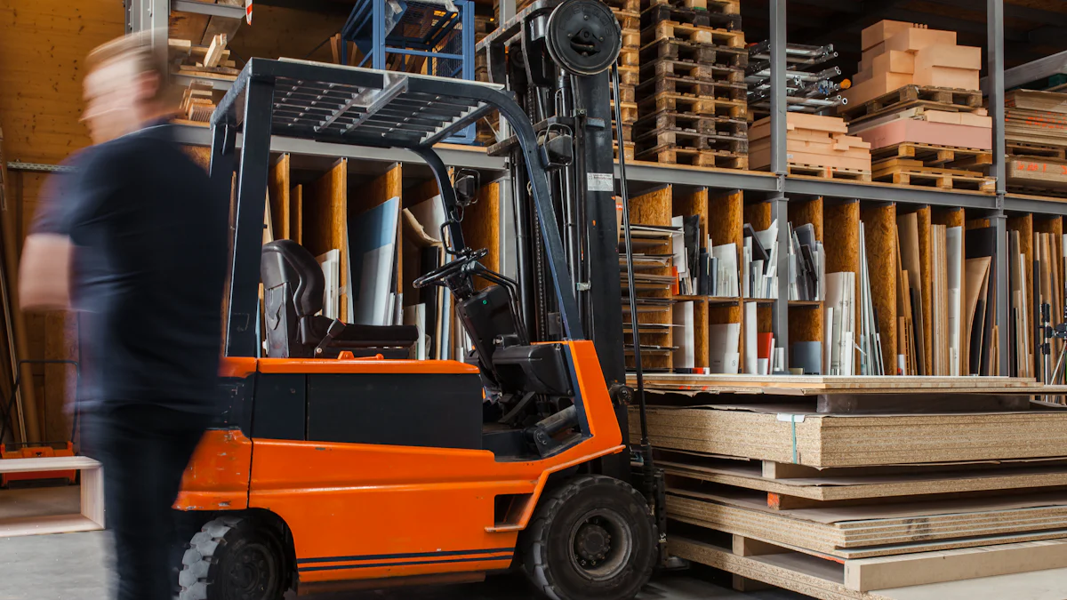 Maximize Efficiency with Portable Self Load Pallet Stackers