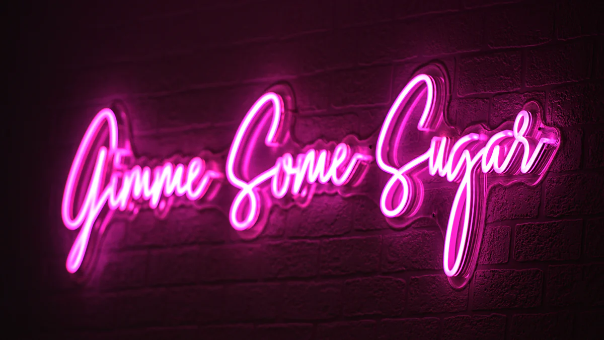 Redeeming Points for a Boo Neon Sign