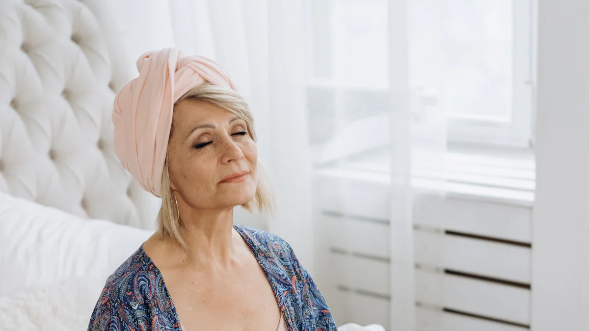 Einfache Yoga-Übungen im Bett