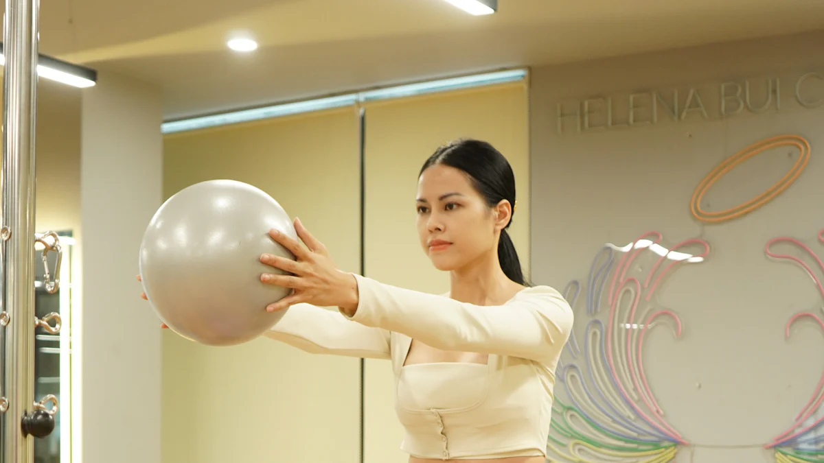 Factores clave para elegir tu pelota de yoga