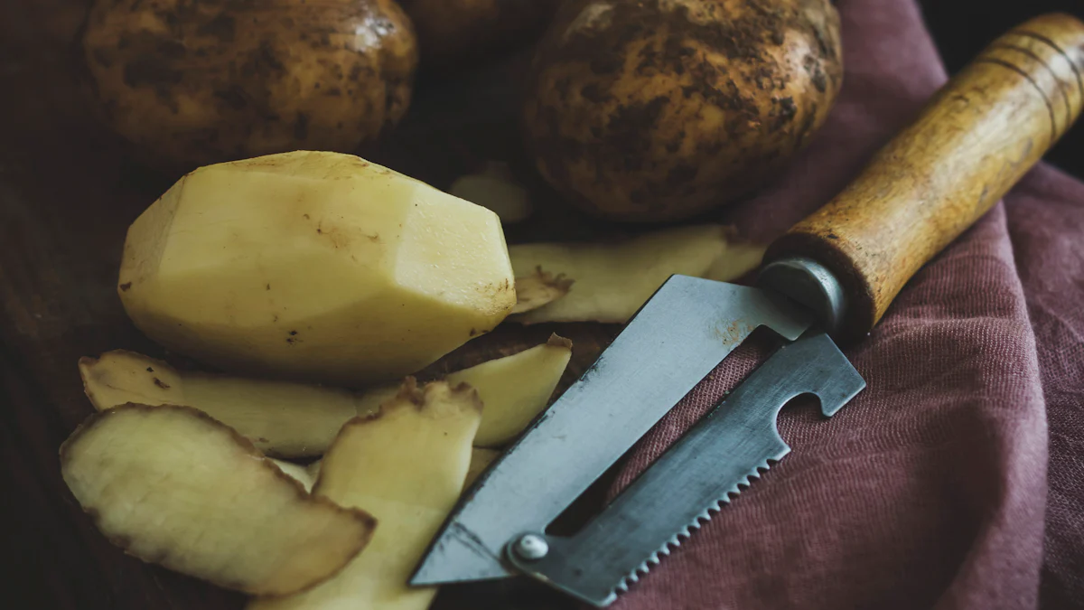 Preparando as Batatas