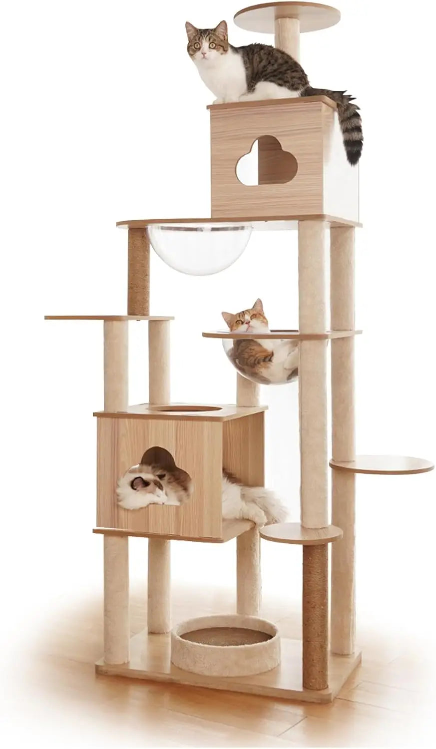 Making Indoor Life Fun for Cats with a Wooden Cat Tree