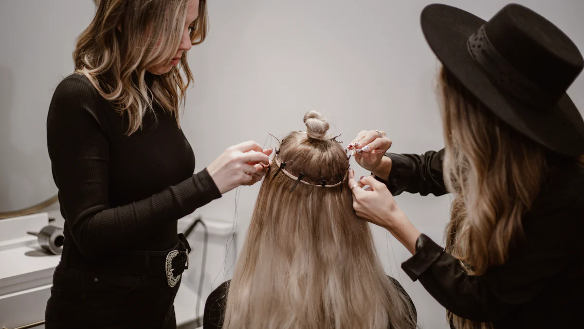 How to Easily Apply Clip-In Hair Extensions