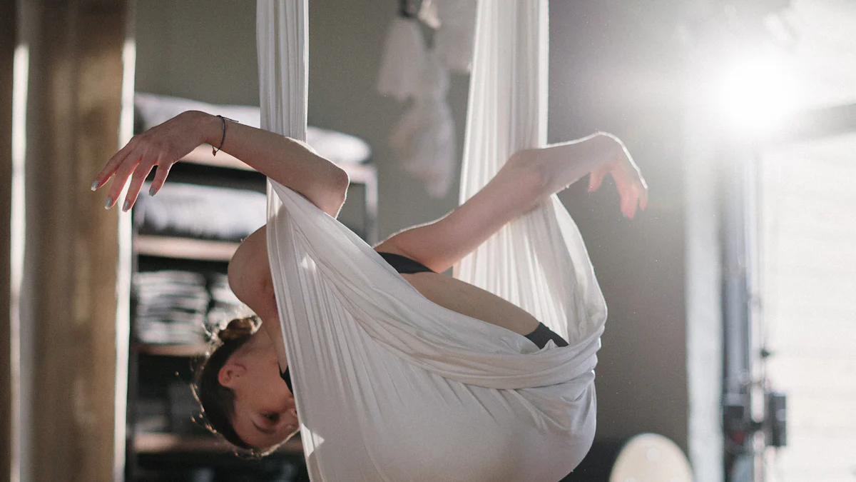 Hoe installeer je veilig een yoga swing?