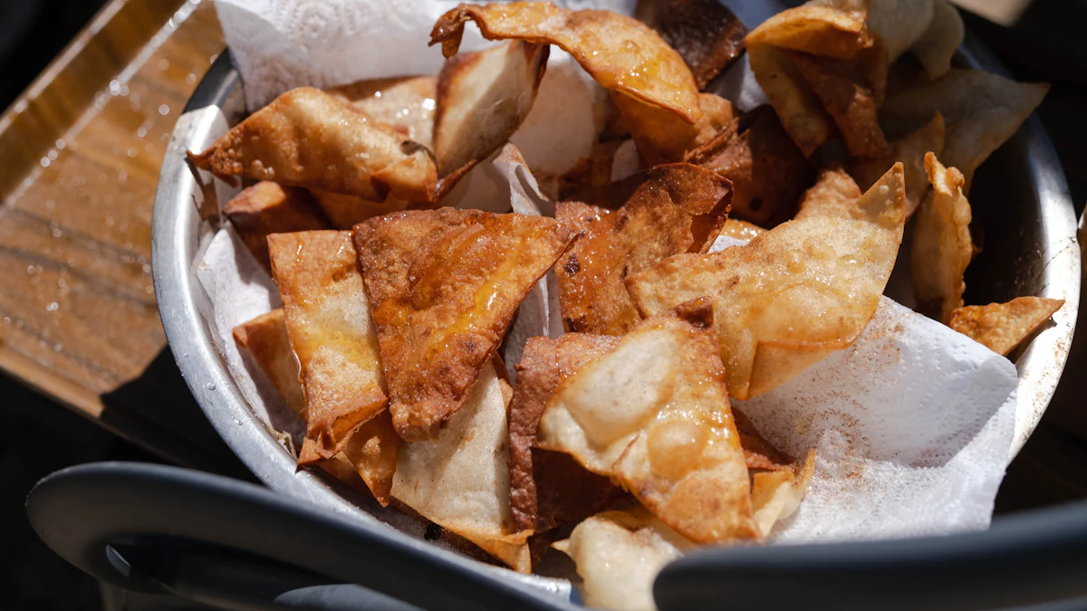 Cooking the Wontons in the Air Fryer