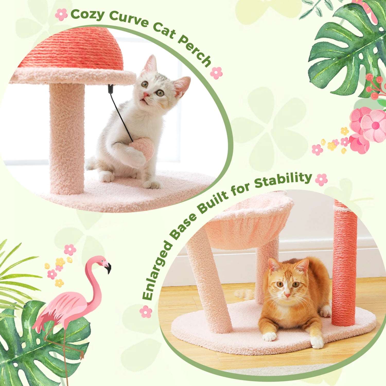 What Makes the Pink Cat Tower Appealing to Cats?