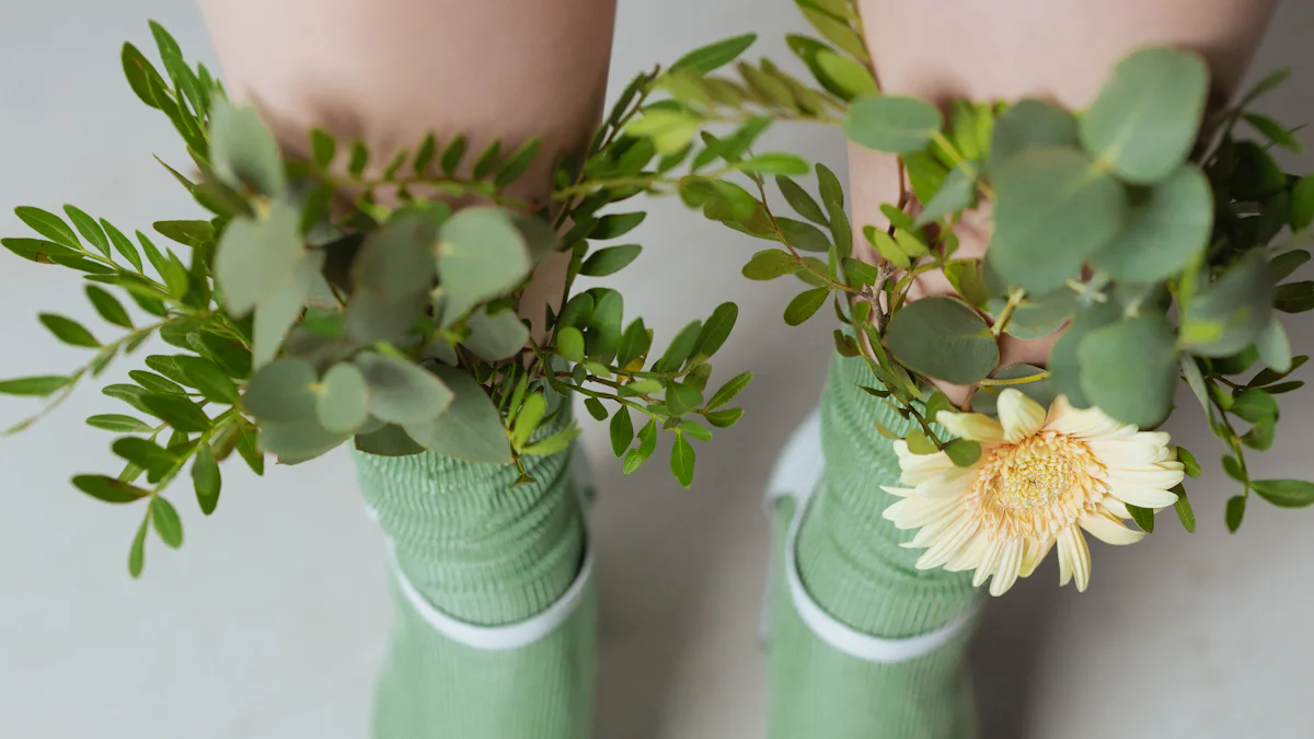 Eco-Friendly Options in Women's Frilly Socks