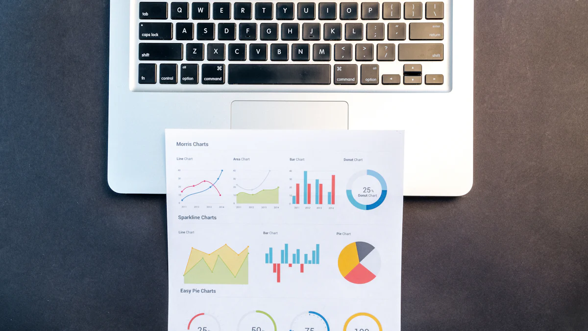 複数のデータ系列の折れ線グラフ