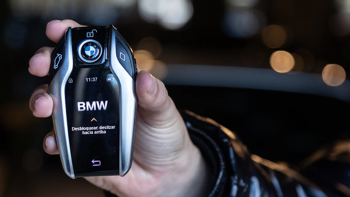 Wie man einen BMW LCD Smart Autoschlüssel lädt