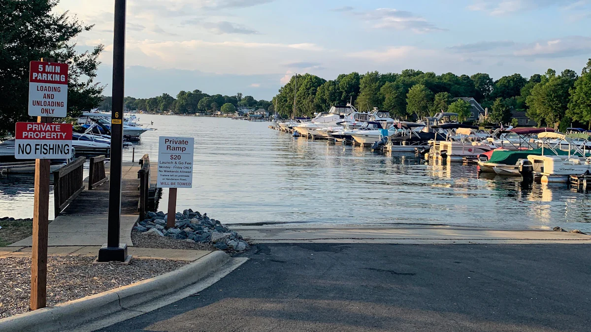 Arriving at the Boat Ramp