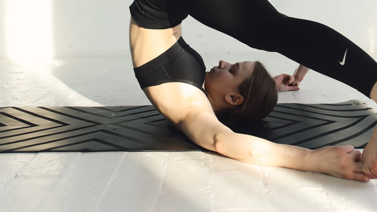 Mesh Panel Sexy Yoga Leggings