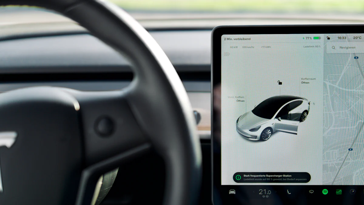 View Instrument Display Data via Tesla USB Hub