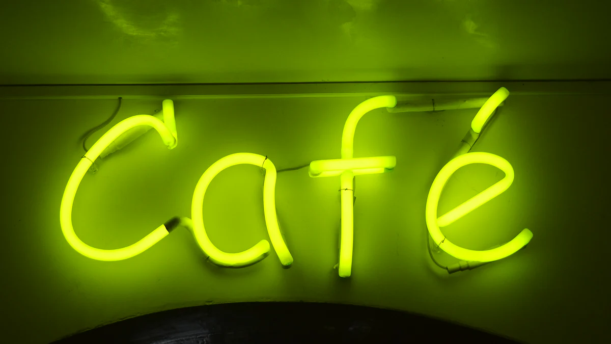 Neon Green Magic: Illuminating Sign Aesthetics
