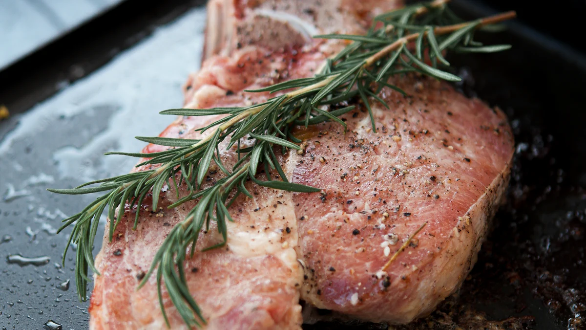 Preparing the Pork Chop Bites