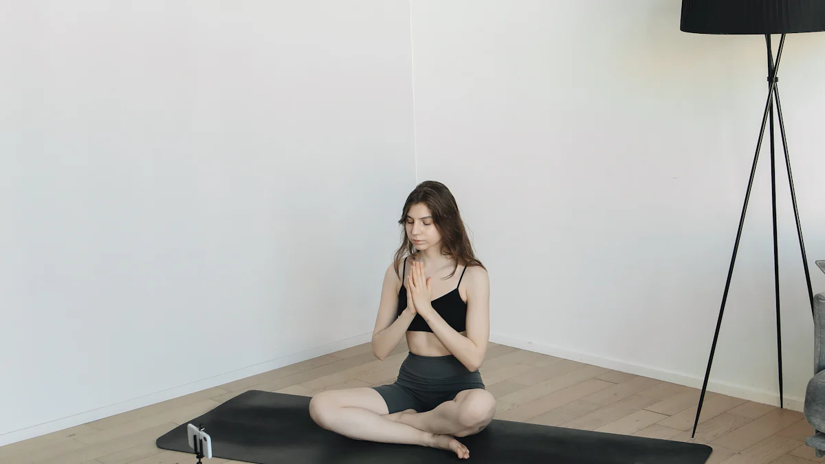 Förberedelser för yoga hemma