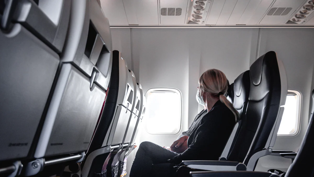 5 sposobów na jogę w samolocie