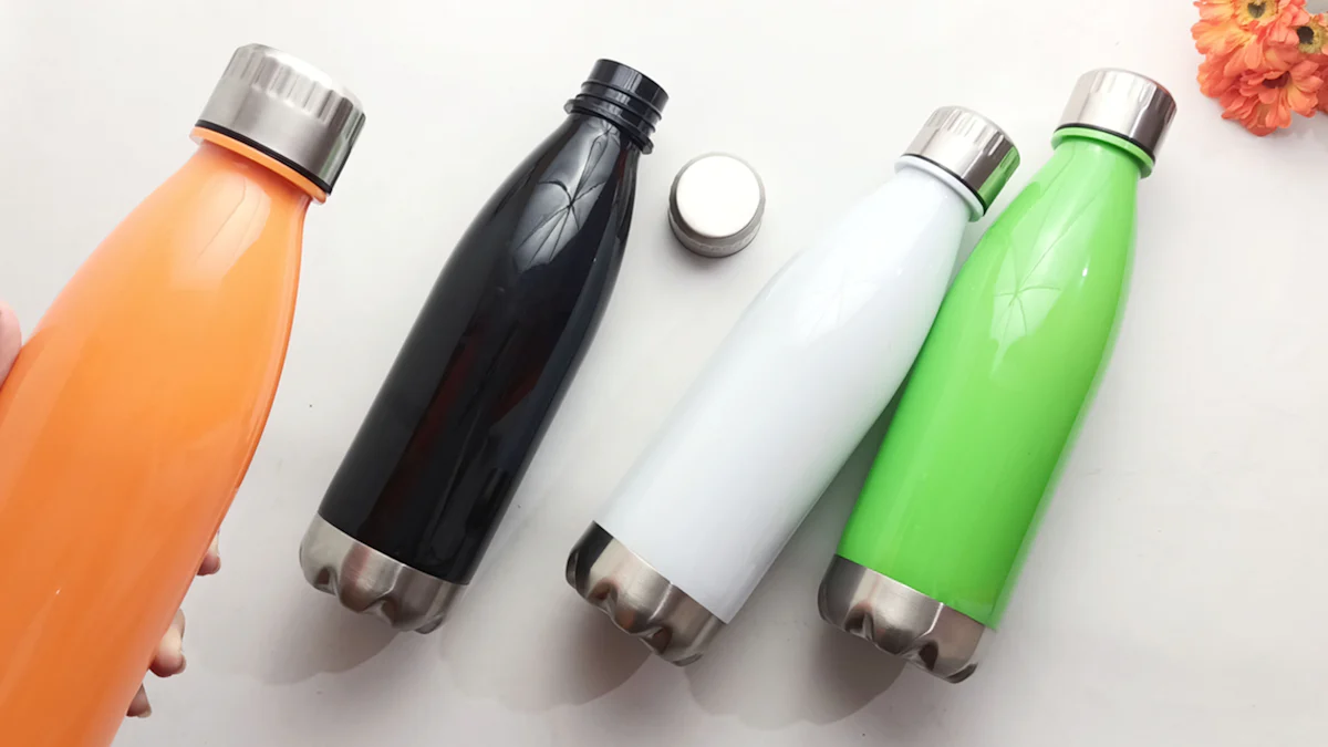 Customized stainless steel water bottles for corporate customers to create a unique brand value