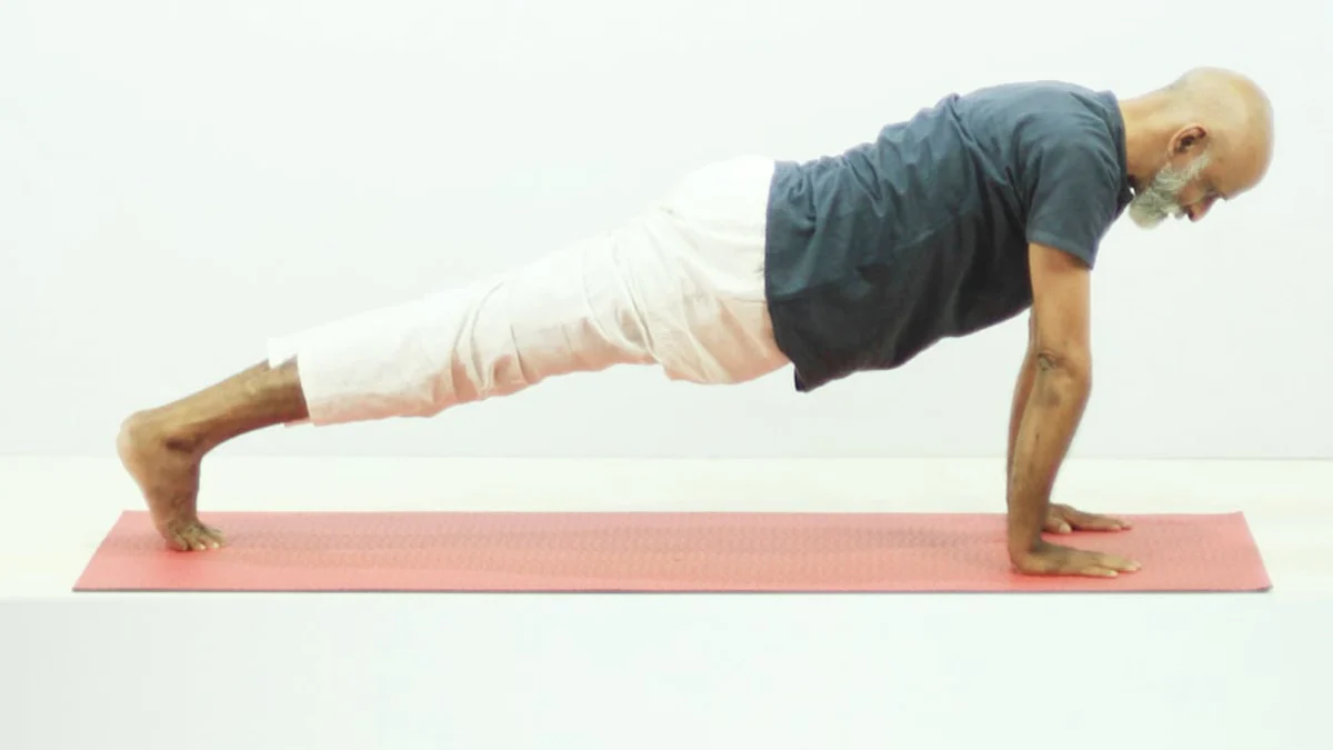 Step-by-Step Instructions for the Yoga Plank Pose