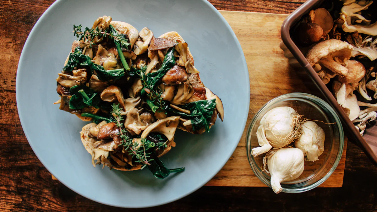 Vave ma Crispy: 10-Minute Air Fryer Shiitake Mushrooms