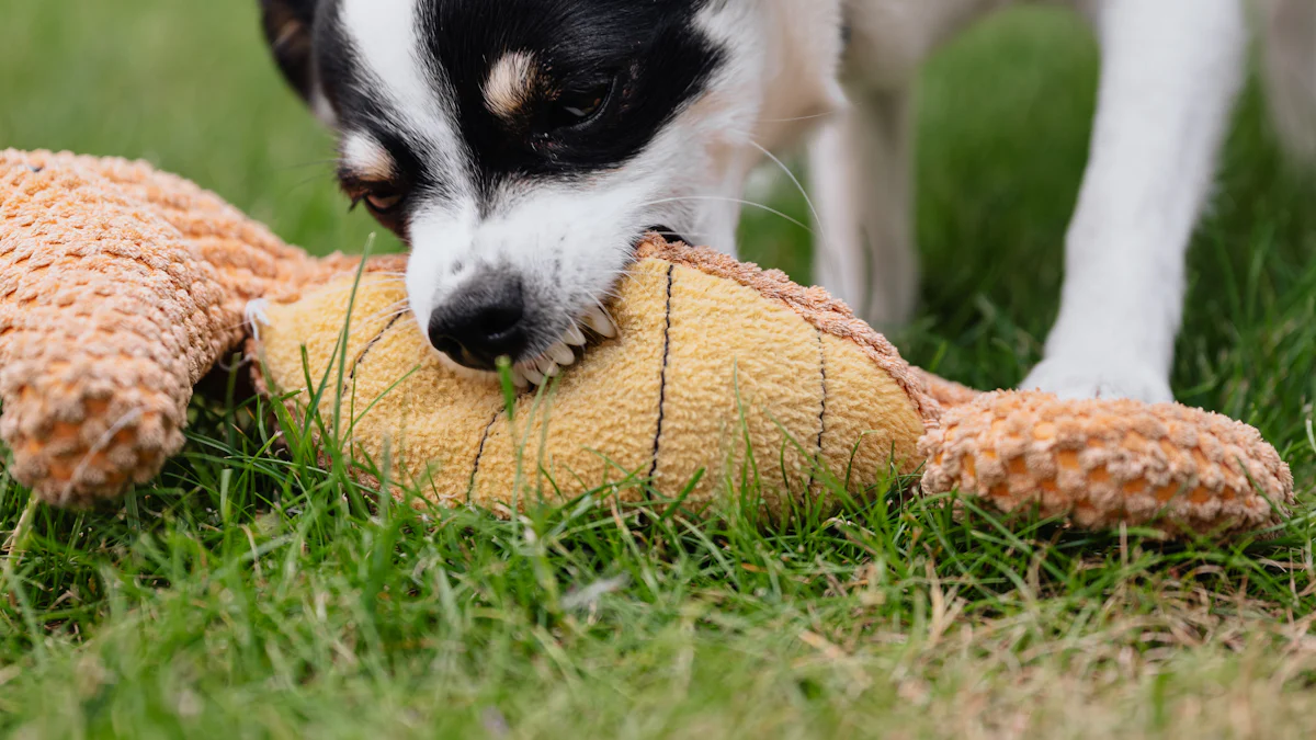 Benefícios dos brinquedos que fazem barulho para cães