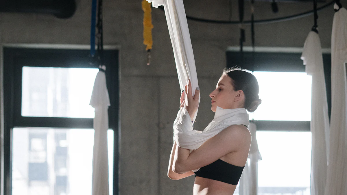 Hoe hang je een yoga swing veilig thuis op