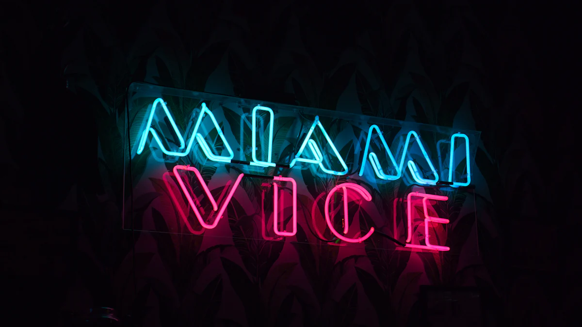 Miami Dolphins Neon Sign Features