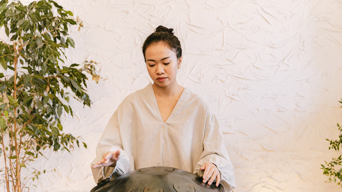 Влияние музыки с ханговым барабаном на практику йоги