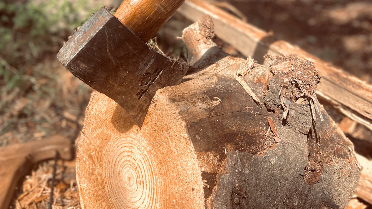 Preparing for Hand Hewing