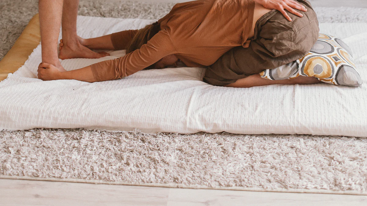 Типы подушек для йоги