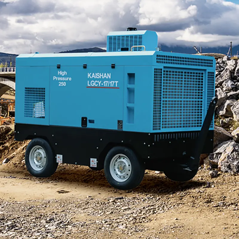 How Mobile Screw Compressors Simplify Construction Work