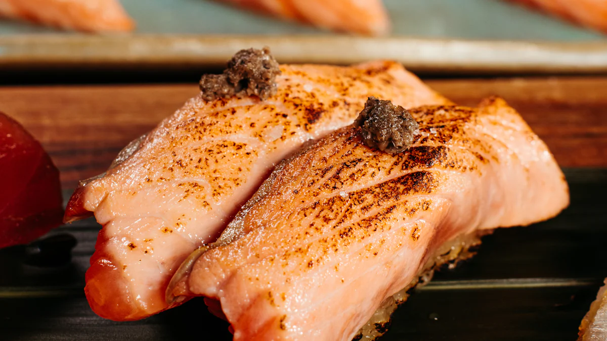 Quick and Easy Salmon in Household Visible Air Fryer