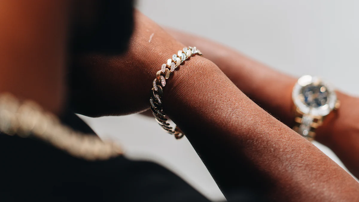 7. Luxurious Leather Bracelet