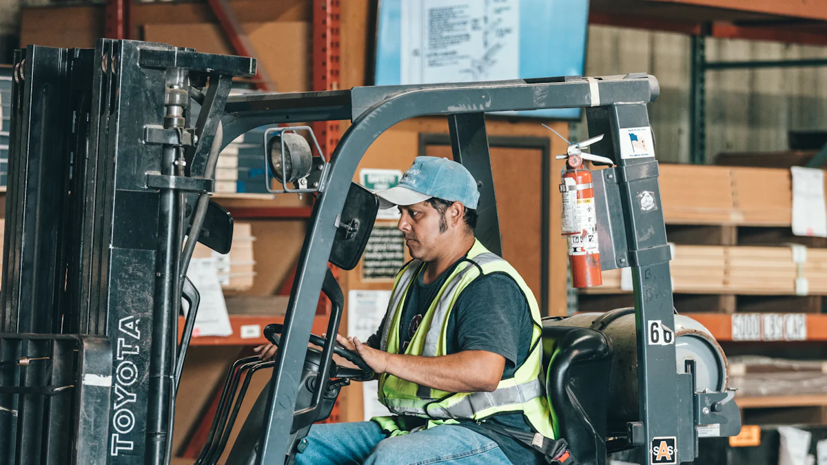 “Stand-up Electric Forklift” näme?