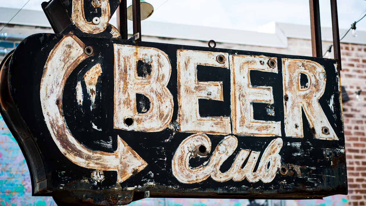 Beverage-Themed Neon Signs