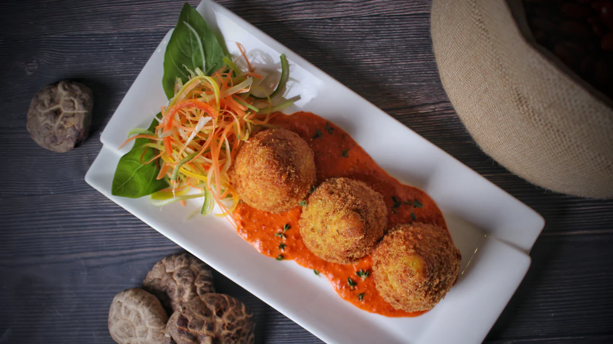 Preparing the Sauerkraut Balls