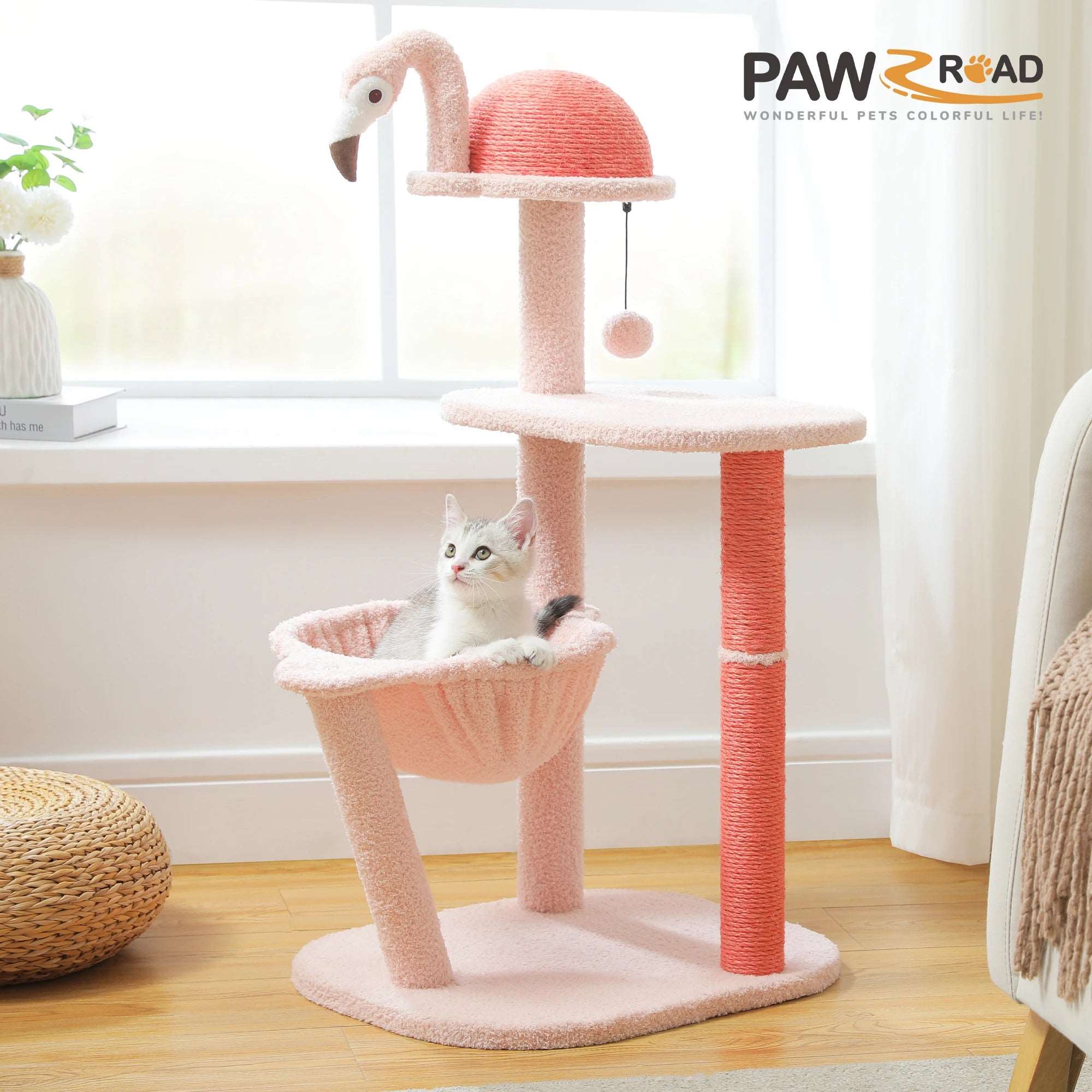 Do Cats Truly Love the Pink Cat Tower