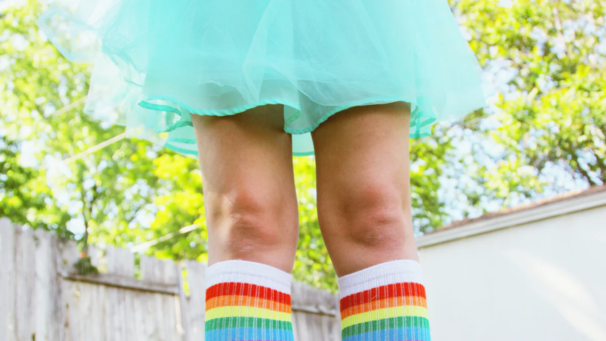 Patterned Knee-High Socks