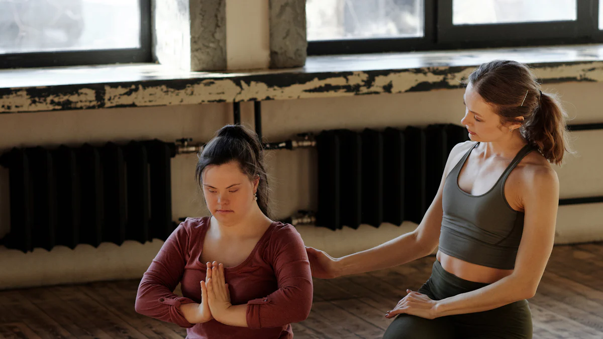 Grundlegende Stuhl-Yoga-Übungen