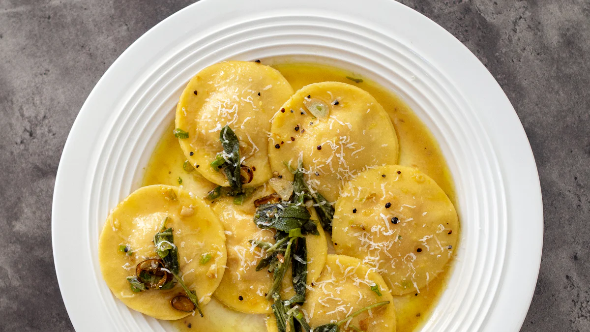 Bước 2: Chuẩn bị Ravioli