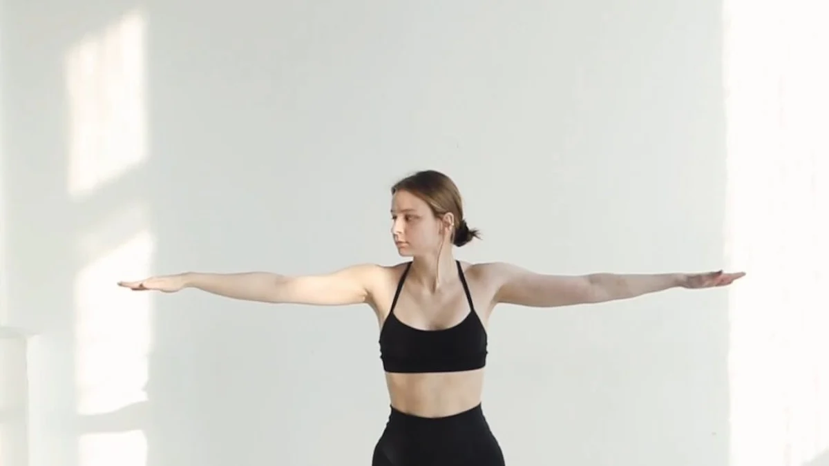 Utförande av Peaceful Warrior Yoga